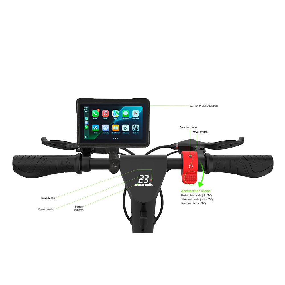 E-Scooter X9 Plus with CarToy Screen